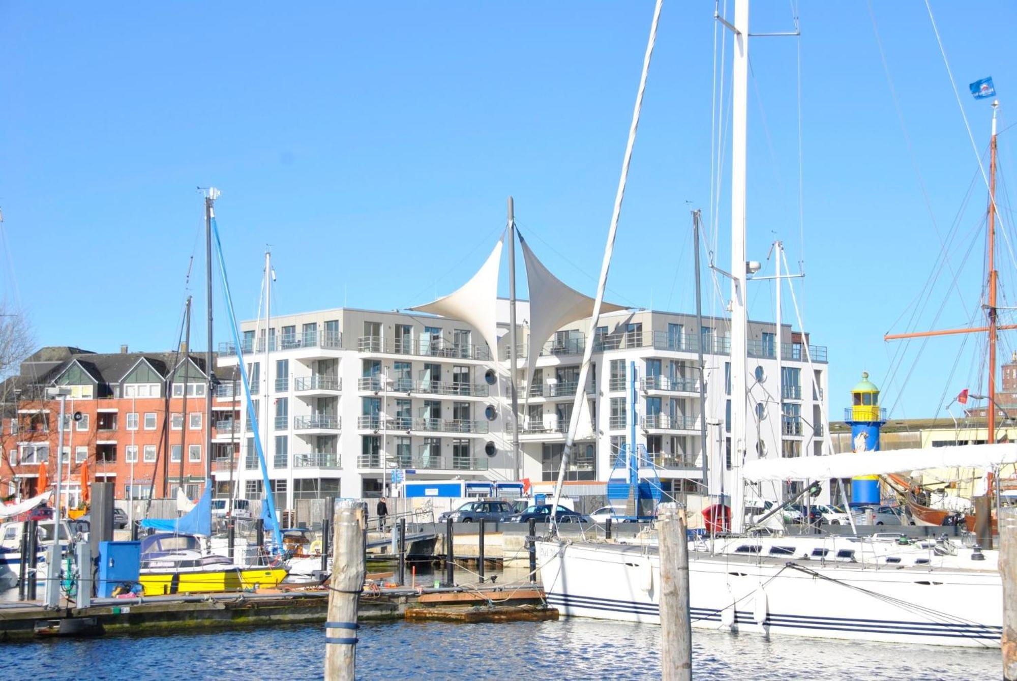 Apartment 42 "Segler", Mit Sauna, Blickrichtung Offene See 埃肯弗德 外观 照片