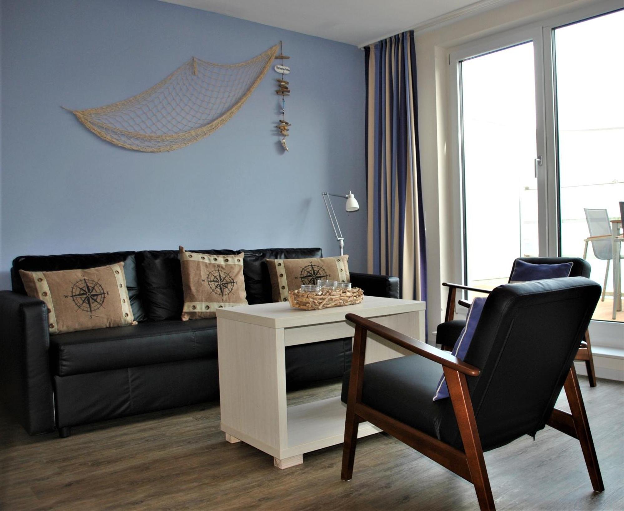 Apartment 42 "Segler", Mit Sauna, Blickrichtung Offene See 埃肯弗德 外观 照片